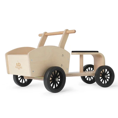 Chariot Cargo Bike Kinderfeets - Naturel / Blanc