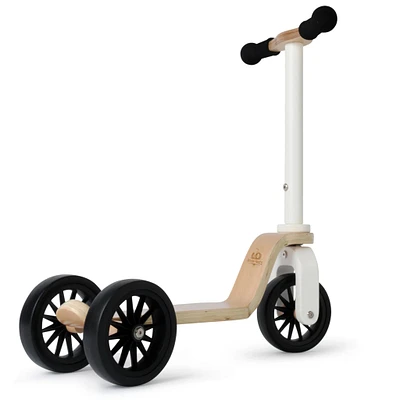 Trottinette Kinderscooter - Naturel / Blanc