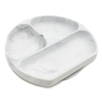 Silicone Grip Dish - Marble