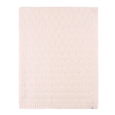 Sweater Knit Blancket - Pink