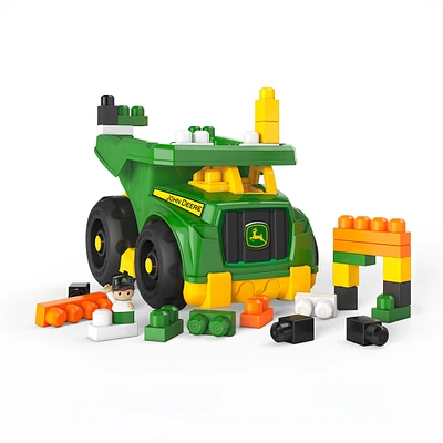 Mega Bloks - Camions-bennes John Deere 25 pièces