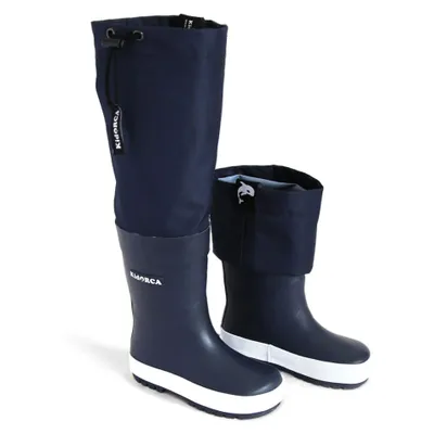 Rain Boots Waders Navy Sizes 6E-3J