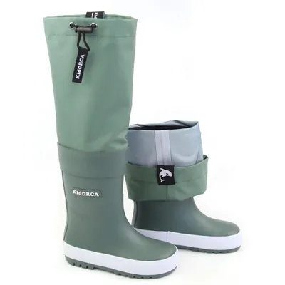 Rain Boots Waders Olive Sizes 8E-3J