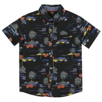 Island Beach Print Shirt 7-14y