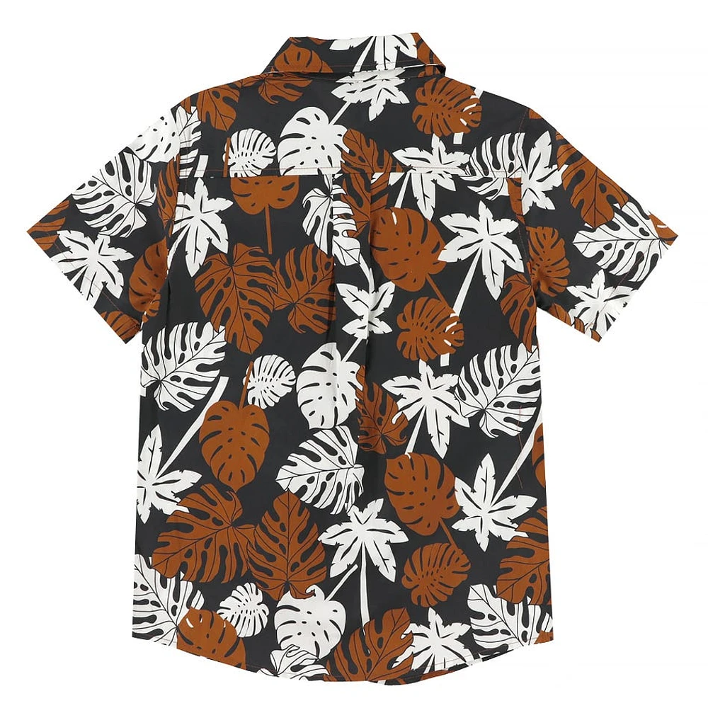 Vacations Leaves Print Shirt