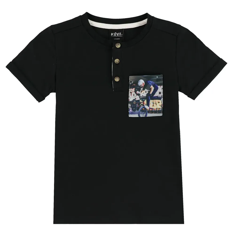 Vacations Pocket T-shirt 7-14y