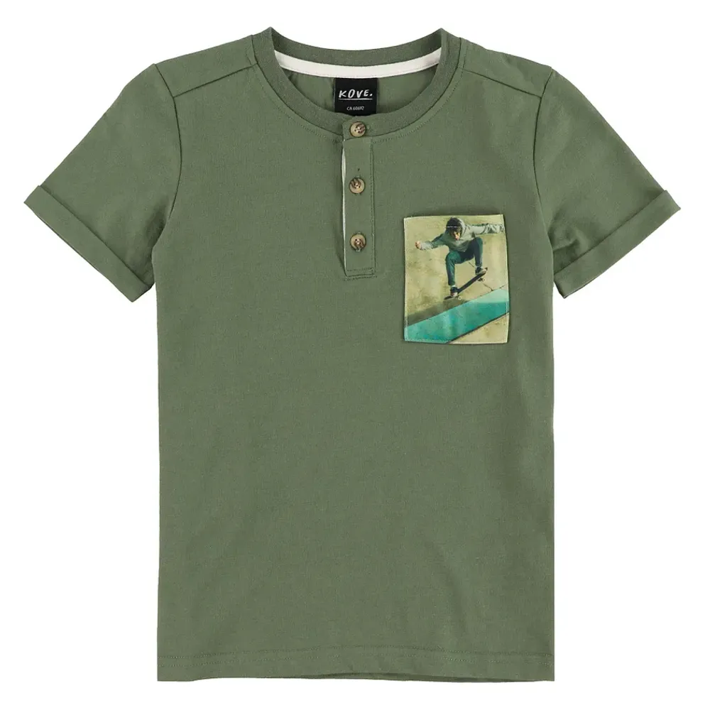 Vacations Pocket T-shirt 7-14y