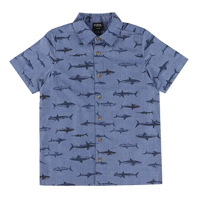 Chemise Requin Plage 7-14ans