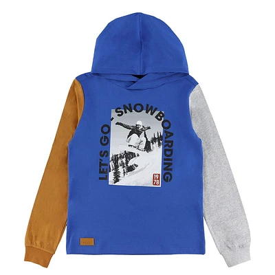 T-Shirt Capuchon Planche 7-14ans