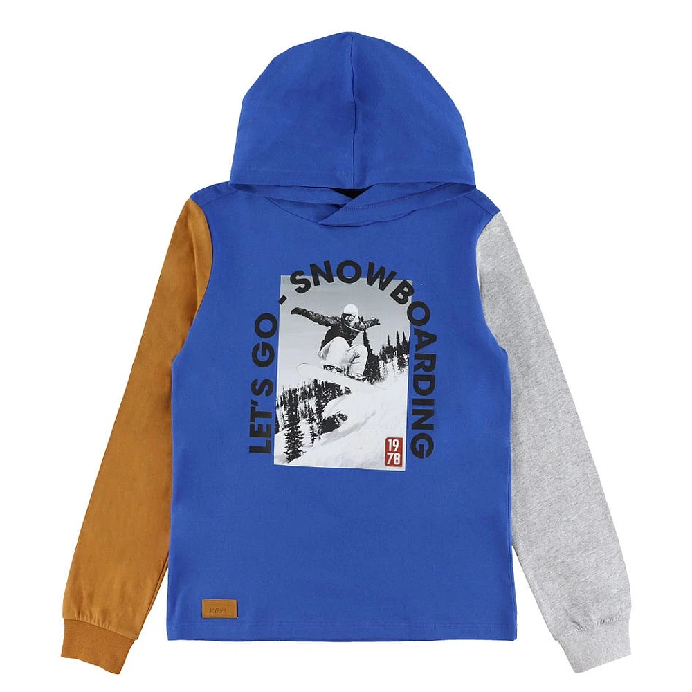 T-Shirt Capuchon Planche 7-14ans