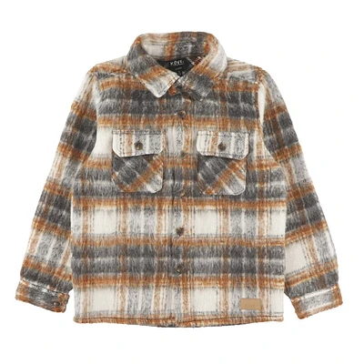 Sports Plaid Overshirt 7-14y