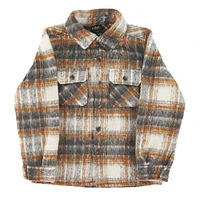 Sports Plaid Overshirt 7-14y