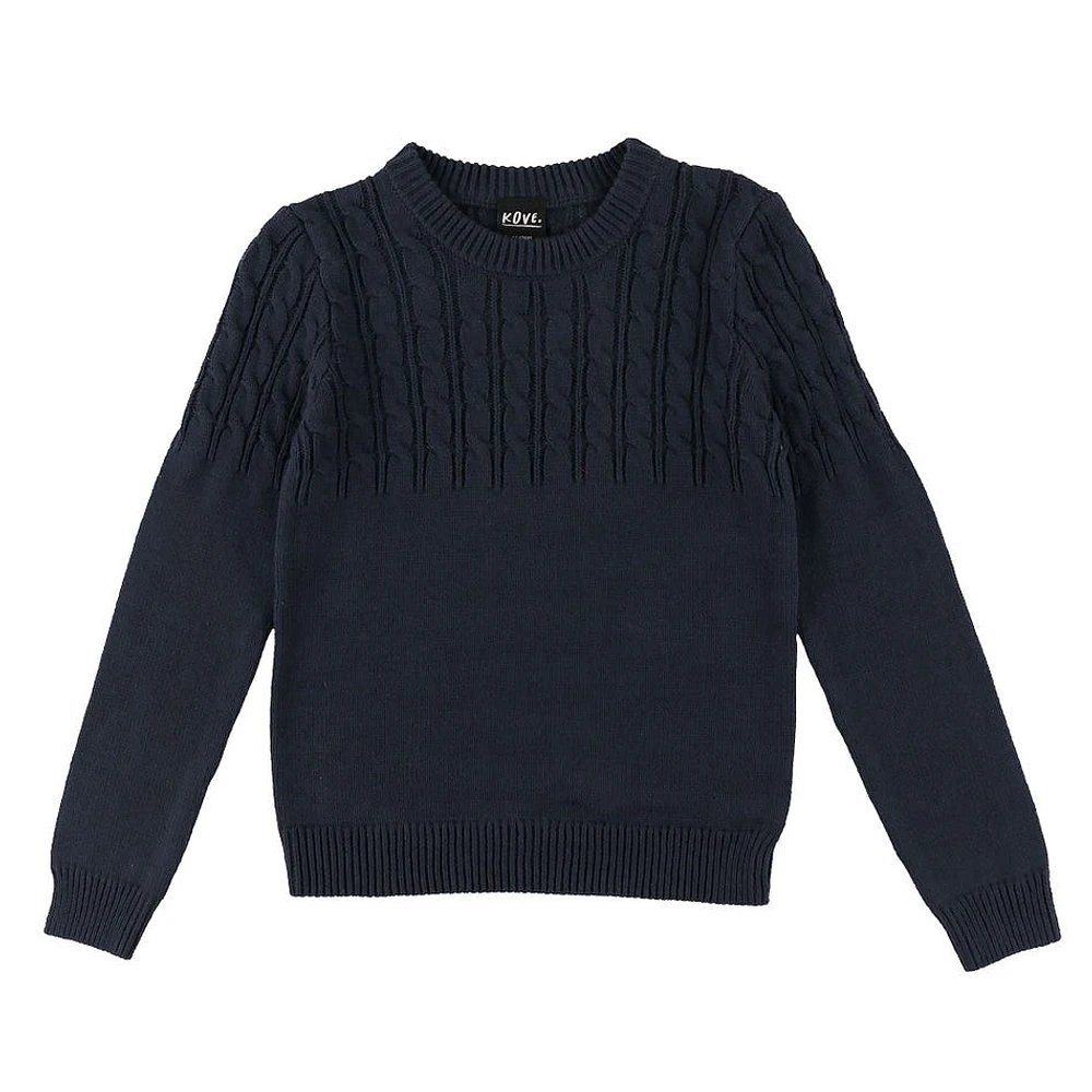 Sports Navy Sweater 7-14y