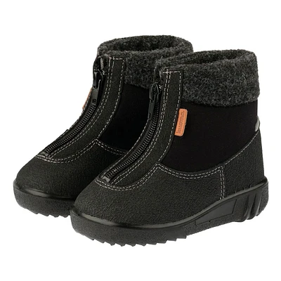 Musta Fleece Collar Boots Sizes 19-24