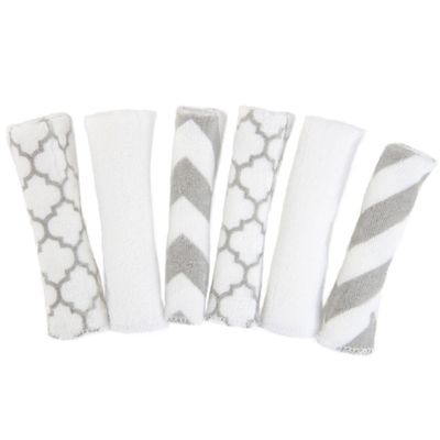 Washcloths set of 6 - Gray