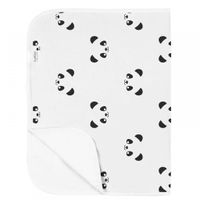 Flannel Flat Changing Pad - Panda