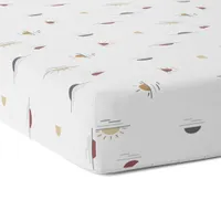 Percale Crib Sheet - Suns