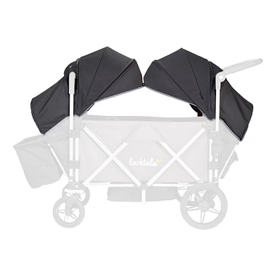 Toit pour Poussette/Wagon Caravan™ - Byron Noir