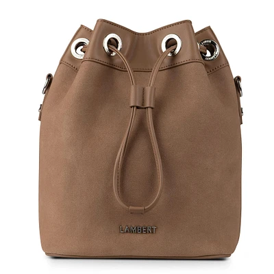 Camilla 2-in-1 Bucket Handbag - Downtown Suede