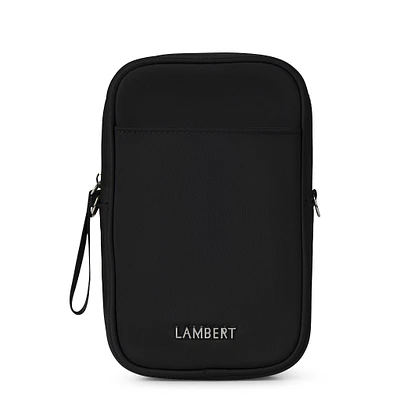 Iris Shoulder Strap Phone Case - Black