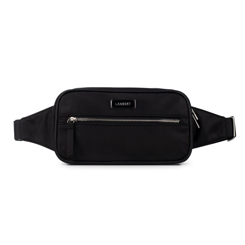 Jessie Recycled Nylon Fanny Pack - Black