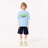 Stretch Oxford Shirt 4-8y