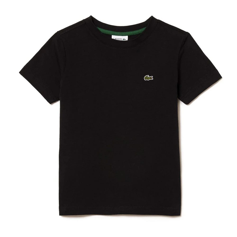 Black Jersey T-shirt 2-8y