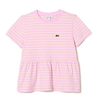 Striped Jersey T-shirt 2-8y