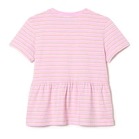 Striped Jersey T-shirt 2-8y