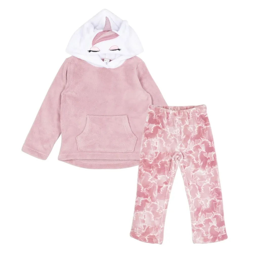 Unicorn Fleece Pajama 4-14y