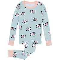 Pandas Print Pajamas 2-6y