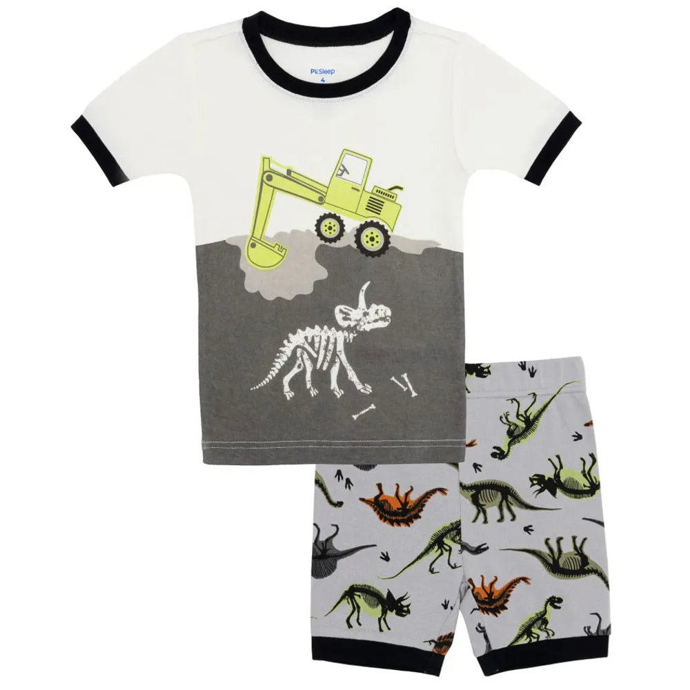 Dinos Short Pajamass 8-14y