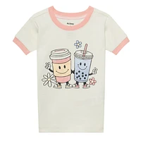 Bubble Tea 3 Pieces Pajamas 2-14y