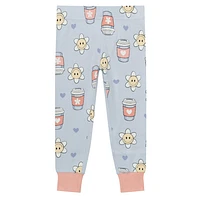 Bubble Tea 3 Pieces Pajamas 2-14y