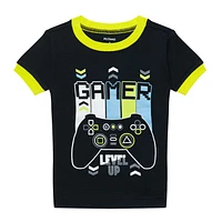 Gamer 3 Pieces Pajamas 2-14y