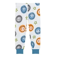 Smiley 3 Pieces Pajamas 2-14y