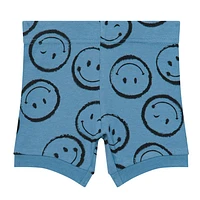 Smiley 3 Pieces Pajamas 2-14y