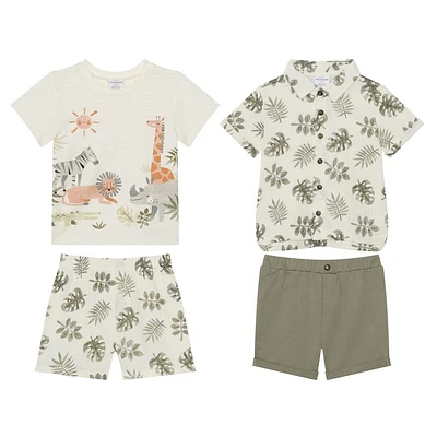 Safari 4 Pieces Set 2-4y
