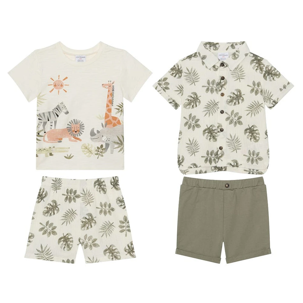 Safari 4 Pieces Set 2-4y