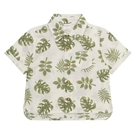 Ensemble Short 3 Pièces Feuilles 3-24mois