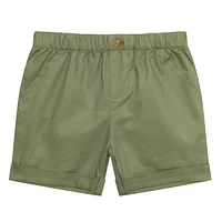 Ensemble Short 3 Pièces Feuilles 3-24mois