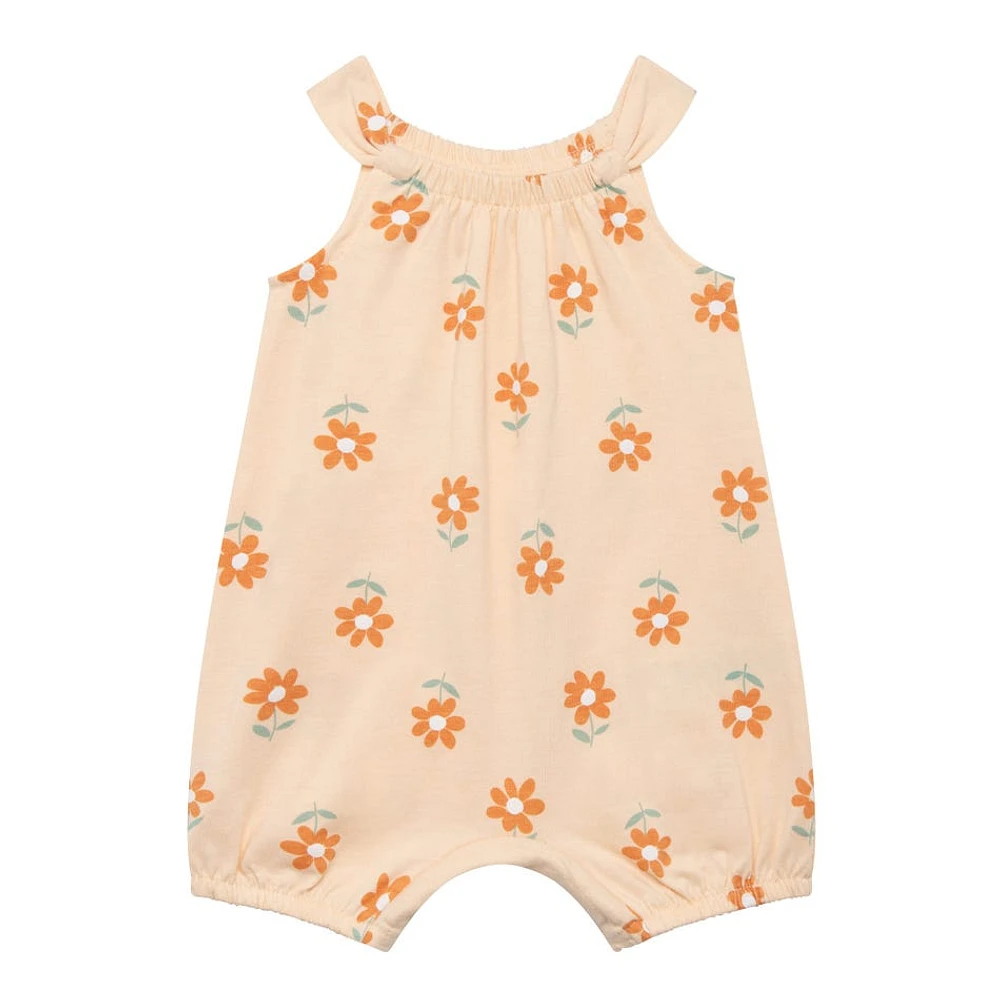 Barboteuse pqt3 Fleurs 3-24mois