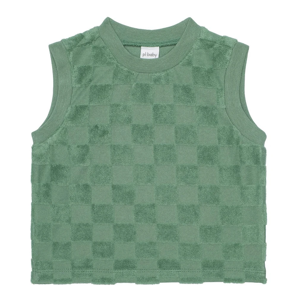 Sage Terry Short Set 3-24m