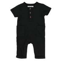 Black Playsuit 3-24m