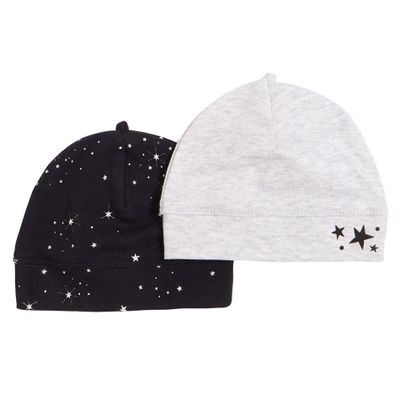 Star 2-Pack Hat 0-3m