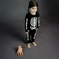 Skeleton Glow Pajamas 2-7y