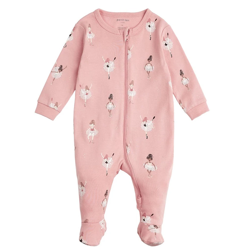 Ballerinas Print Sleeper 0-24m