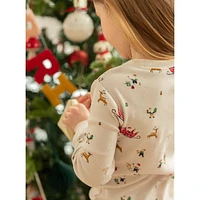 Santa's Workshop Pajama Set 2-7y