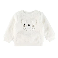 Polar Bear Sherpa Sweatshirt 12-24m