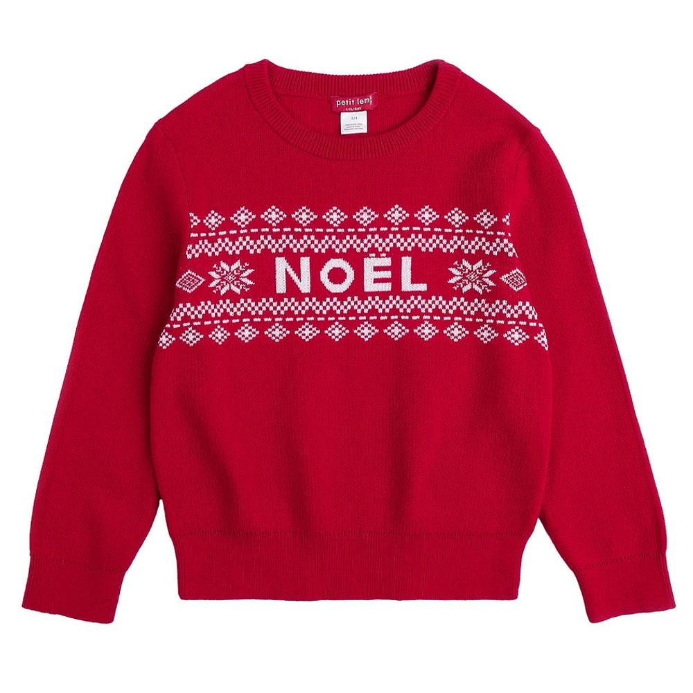 Pull Tricot Noël 2-8ans